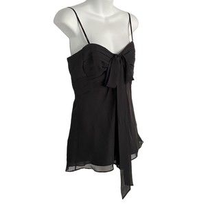 Women’s Laundry By Shelli Segal Sleeveless Evening Tank Top Black Size 6